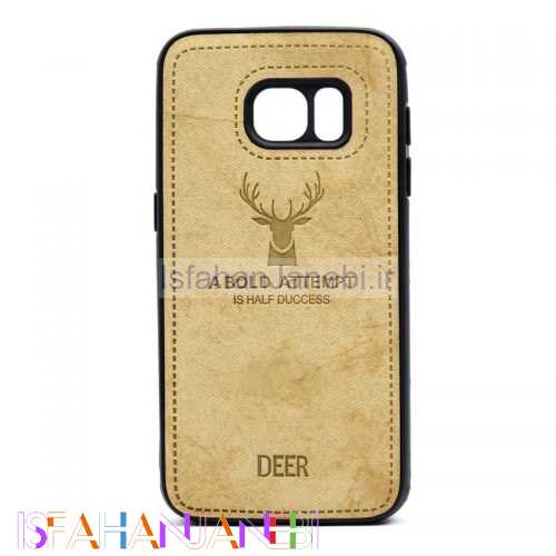 اصفهان جانبی-قاب چرمی طرح گوزن Samsung S7