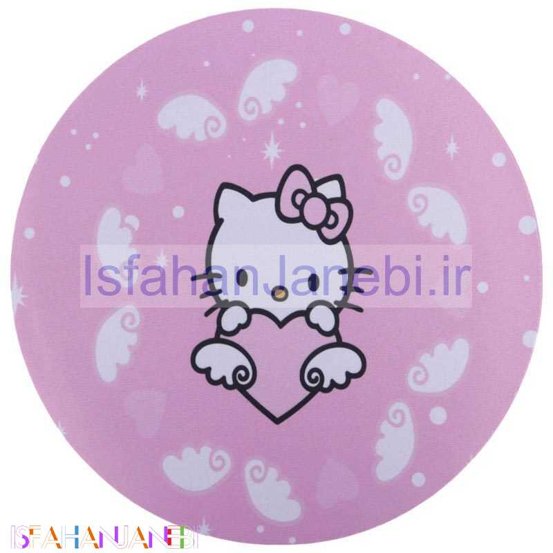 اصفهان جانبی-پد موس Qihe QH-1 19.5*19.5cm طرح کیتی