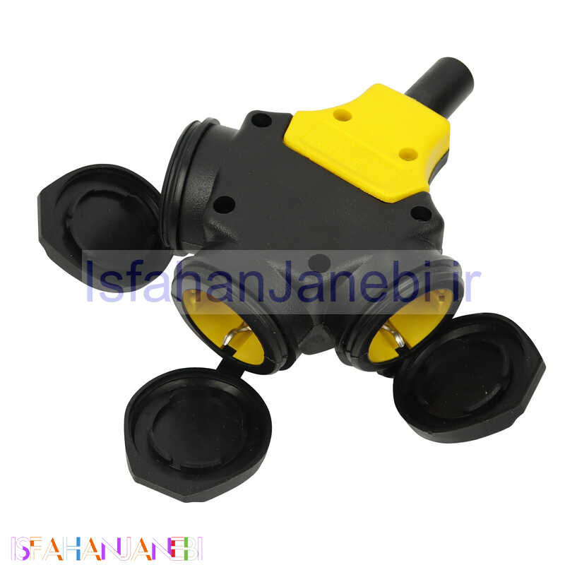 اصفهان جانبی-چند راهی 3 خانه برق سیار ارت دار فردان الکتریک مدل Coral 3705