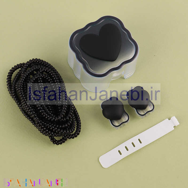 اصفهان جانبی-ست محافظ کابل و کلگی شارژر آیفون طرح قلب