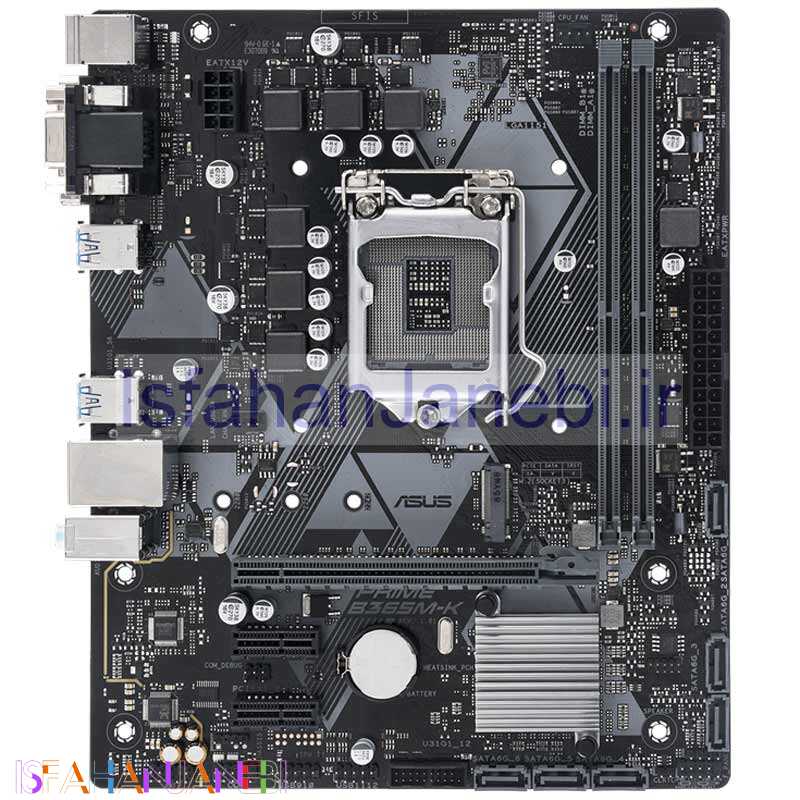 اصفهان جانبی-مادربرد ایسوس Prime B365M-K DDR4
