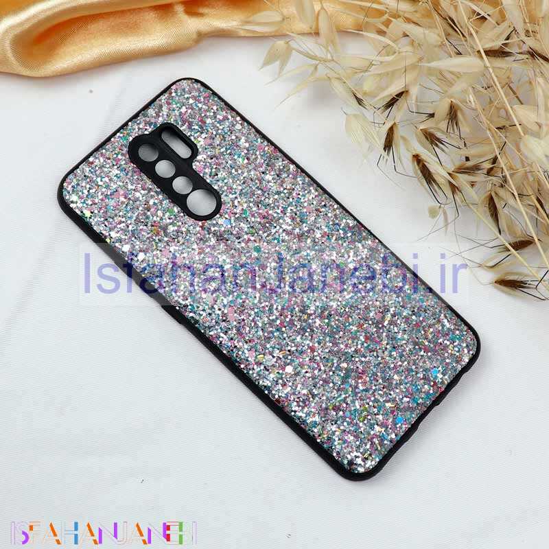 اصفهان جانبی-قاب چرم اکلیلی محافظ لنزدار Xiaomi Redmi 9