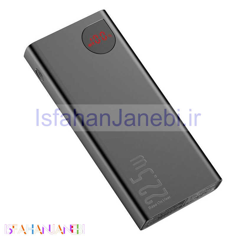 اصفهان جانبی-پاور بانک فست شارژ 20000 باسئوس Baseus Adaman Metal PPAD000101 PPADM20S QC3.0 PD 22.5W
