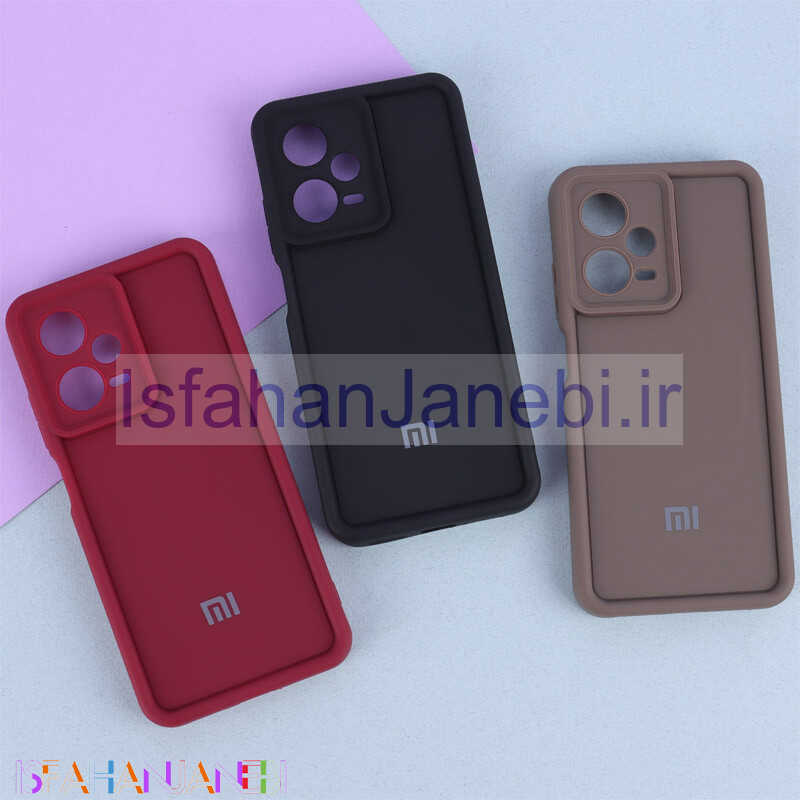 اصفهان جانبی-قاب سولید شیائومی Redmi Note 12 Pro 5G محافظ لنزدار