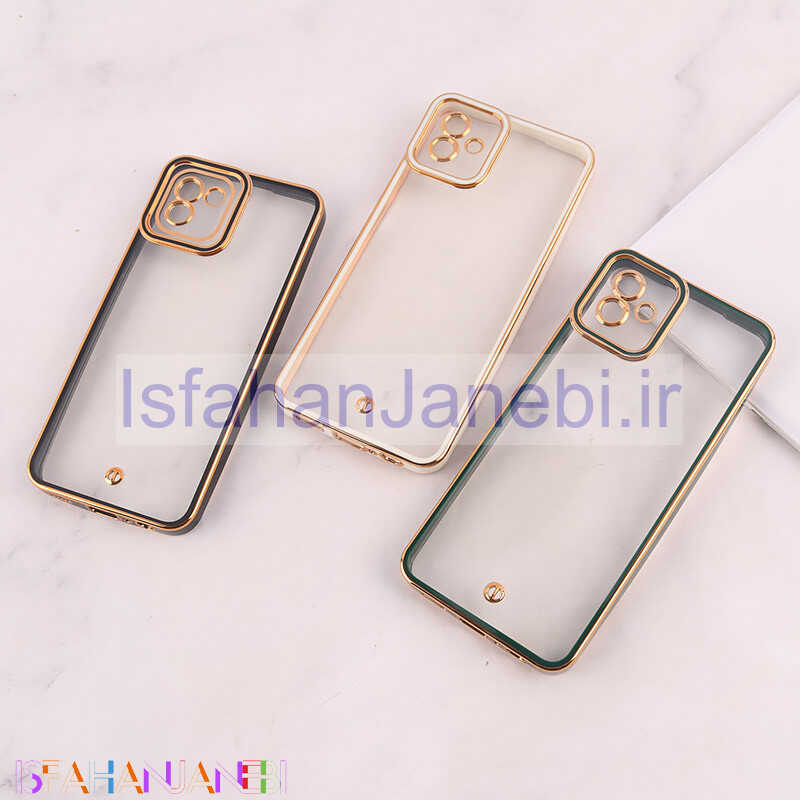 اصفهان جانبی-قاب Space سامسونگ Galaxy A04 دور رنگی محافظ لنزدار