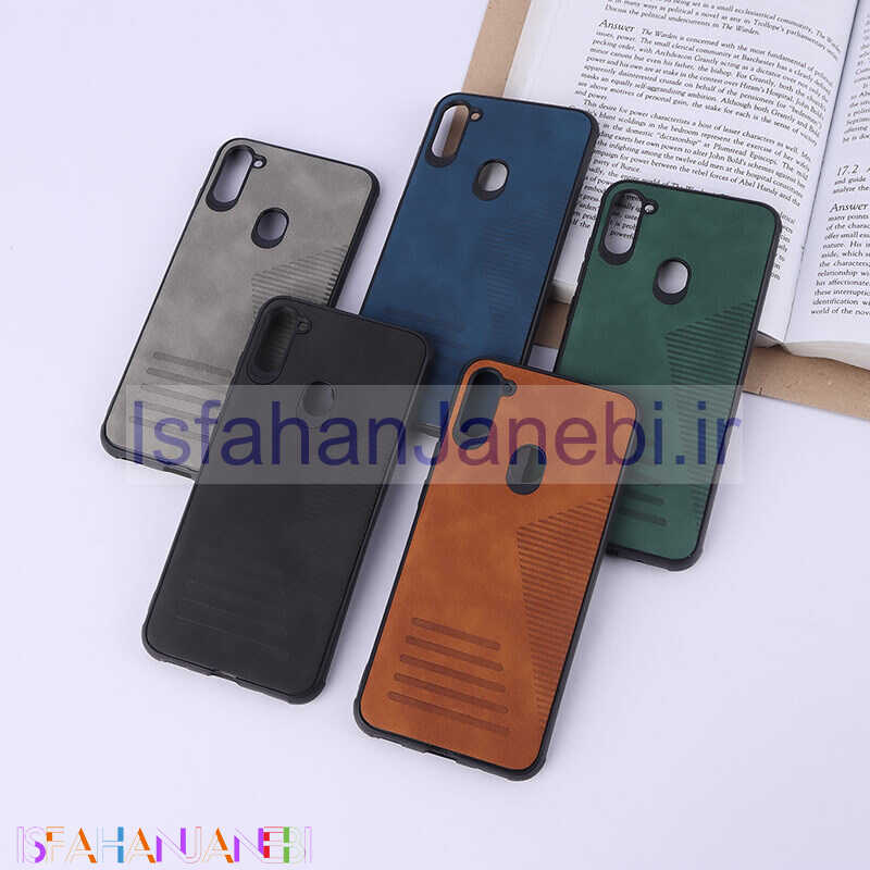 اصفهان جانبی-قاب چرمی Pro Camera سامسونگ Galaxy A11 / M11