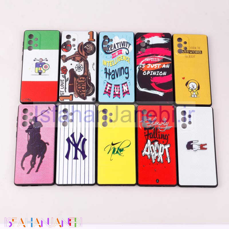 اصفهان جانبی-قاب دور ژله ای طرحدار پسرانه محافظ لنزدار ایرانی Samsung Galaxy A33 5G