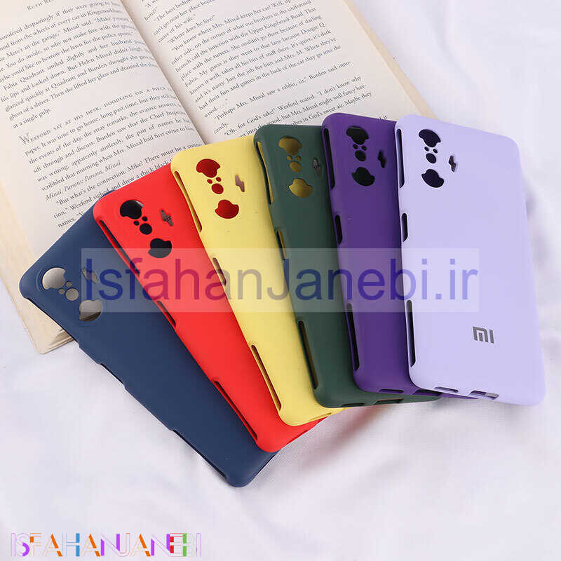 اصفهان جانبی-قاب سیلیکونی Highcopy زیربسته شیائومی Redmi K40 Gaming محافظ لنزدار