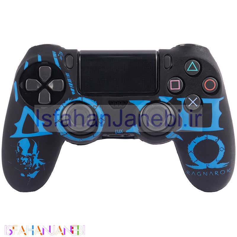 اصفهان جانبی-روکش دسته بازی PS4 طرح God Of War مشکی آبی