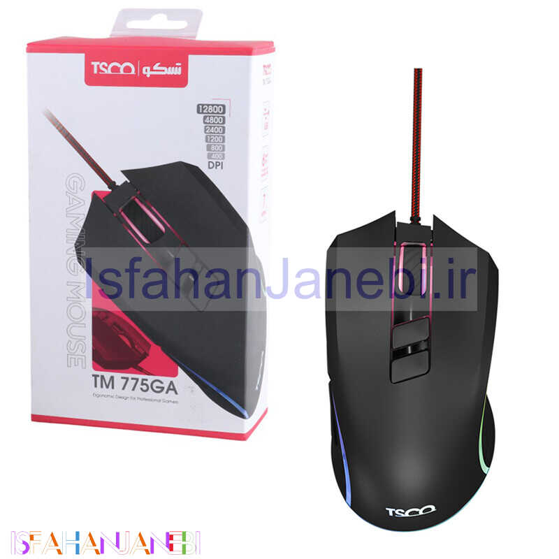اصفهان جانبی-موس گیمینگ تسکو TM 775GA