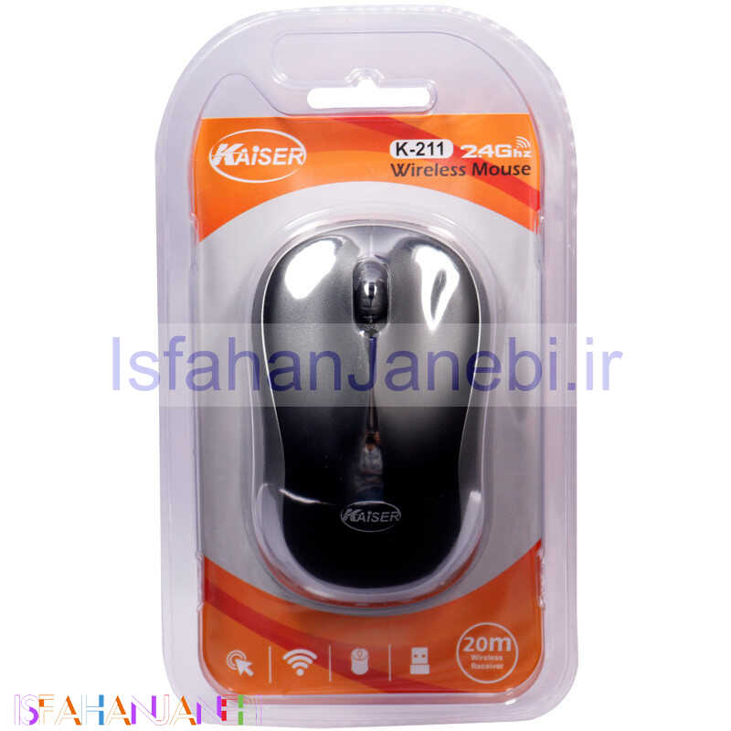 اصفهان جانبی-موس بی سیم Kaiser K-211
