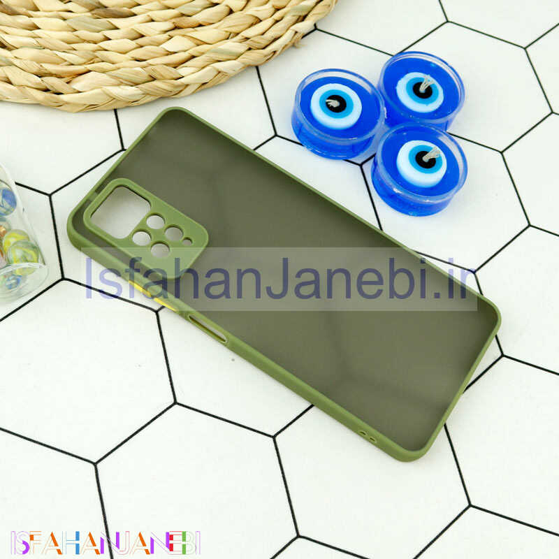 اصفهان جانبی-قاب PC مات محافظ لنز دار Xiaomi Redmi Note 11 Pro سری M