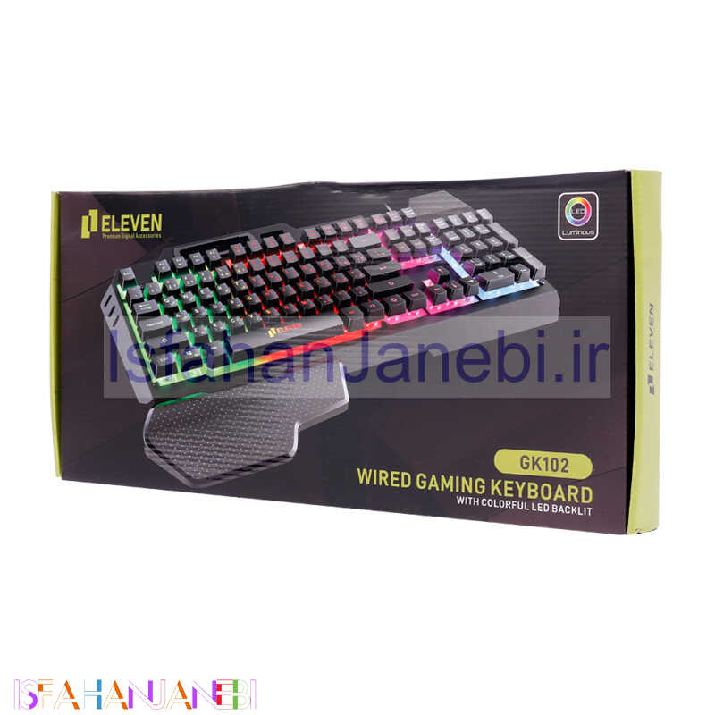اصفهان جانبی-کیبورد گیمینگ الون GK102