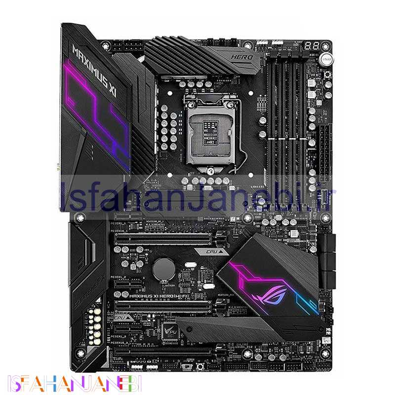 اصفهان جانبی-مادربرد ایسوس ROG MAXIMUS XI HERO Z390 DDR4