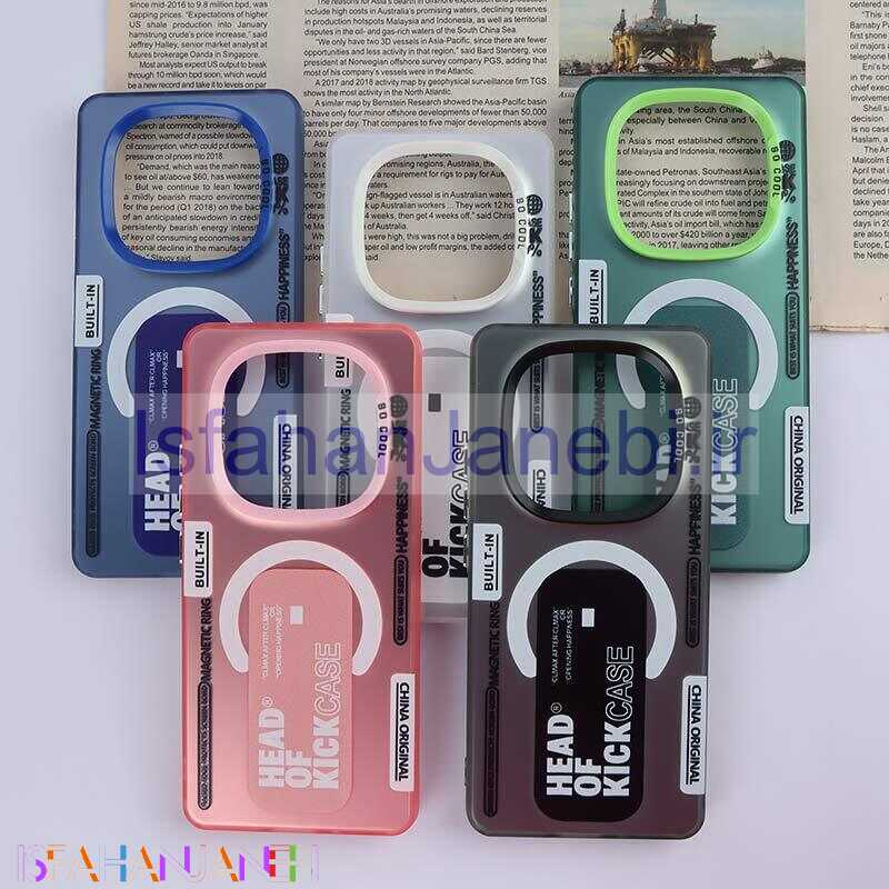 اصفهان جانبی-قاب So Cool شیائومی Redmi Note 14 Pro 5G طرح مگ سیف Kick Cace