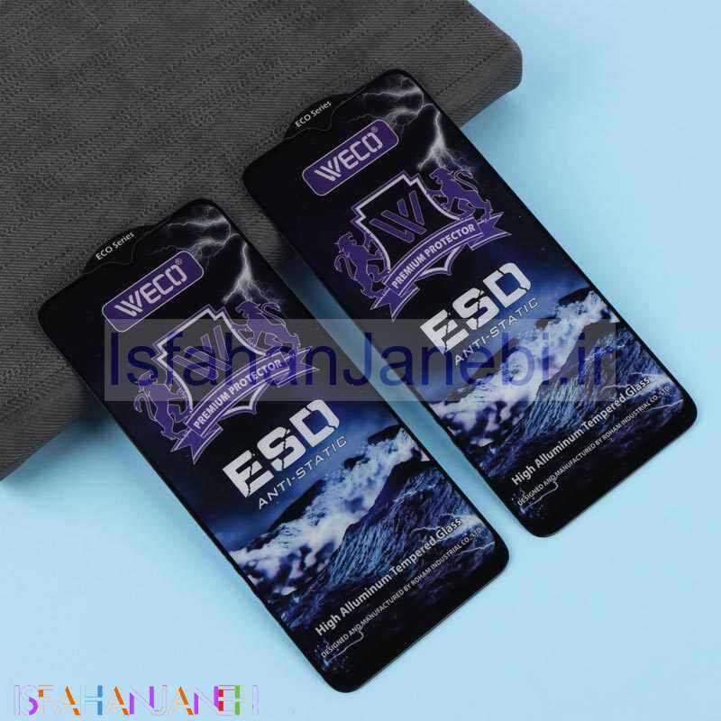 اصفهان جانبی-گلس آنتی استاتیک وکو شیائومی Redmi Note 8