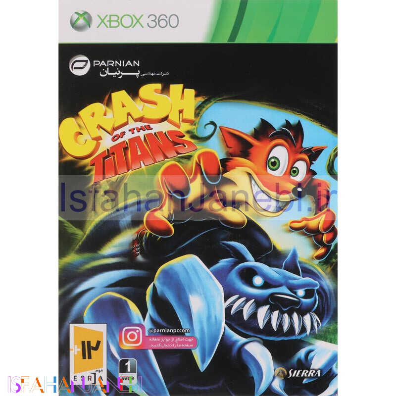 اصفهان جانبی-Crash of the Titans XBOX 360 پرنیان