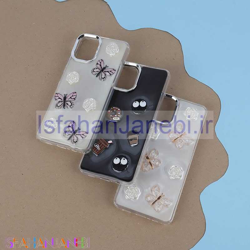 اصفهان جانبی-قاب رزینی سامسونگ Galaxy A06 برجسته طرح دار