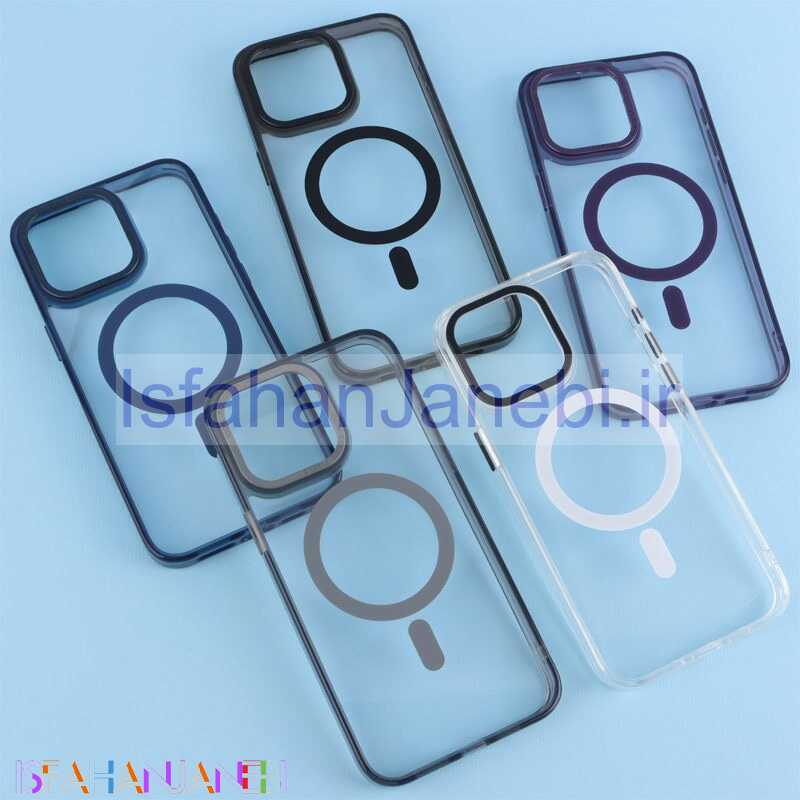 اصفهان جانبی-قاب مگ سیف دور رنگی Phone Case آیفون iPhone 15 Pro Max