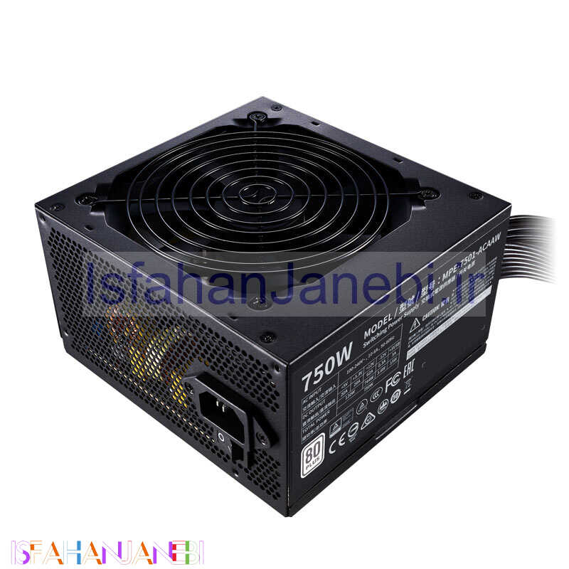 اصفهان جانبی-پاور کولر مستر Cooler Master MWE 750 White 750W