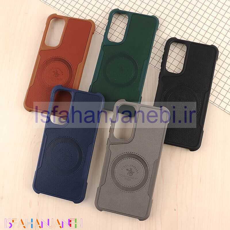 اصفهان جانبی-قاب چرمی Polo Racquet Club سامسونگ Galaxy A55