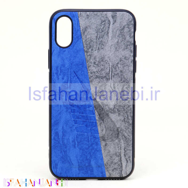 اصفهان جانبی-قاب چرمی Nike آیفون X/XS کد2