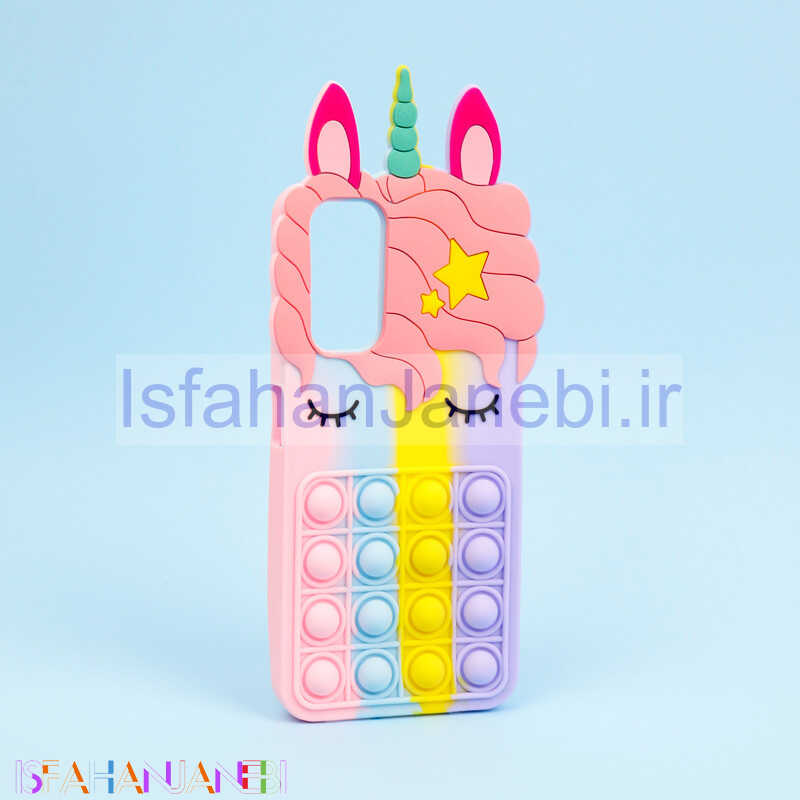 اصفهان جانبی-قاب اورجینال سیلیکونی یونیکورن پاپیتی Xiaomi Redmi Note 11 / 11s 4G