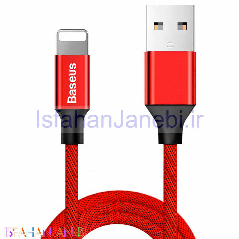 اصفهان جانبی-کابل آیفونی فست شارژ Baseus Yiven CALYW-A 2A 1.8m