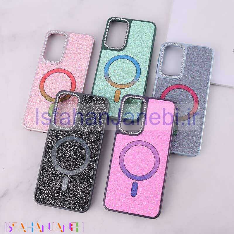 اصفهان جانبی-قاب اکلیلی سامسونگ Galaxy A26 نگین دار طرح مگ سیف