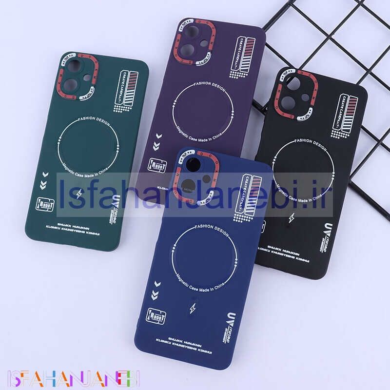 اصفهان جانبی-قاب ژله ای Dcokm سامسونگ Galaxy A06 طرح مگ سیف محافظ لنزدار