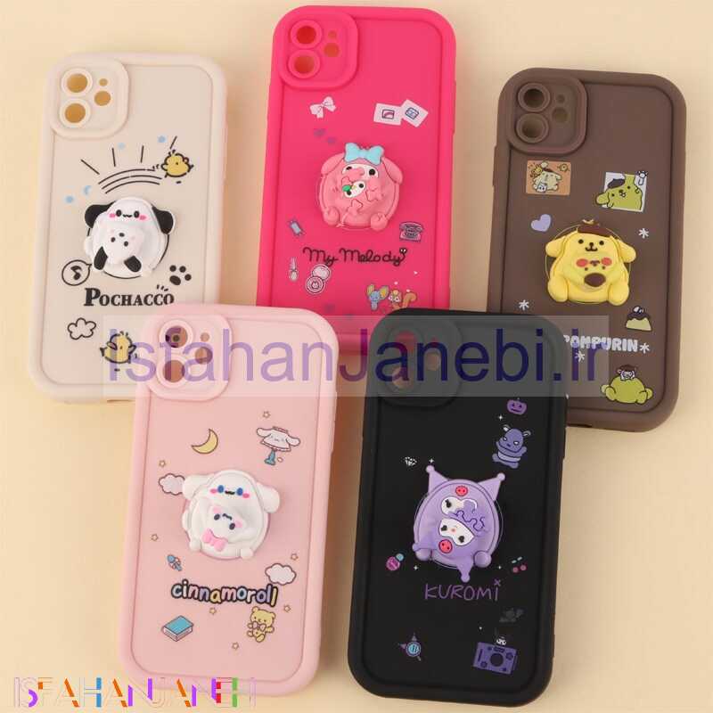 اصفهان جانبی-قاب سولید آیفون 11 اسپینردار محافظ لنزدار