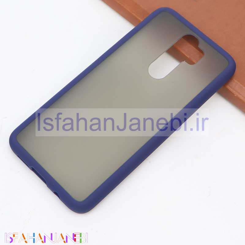اصفهان جانبی-قاب PC مات شیائومی Redmi Note 8 Pro سرمه ای