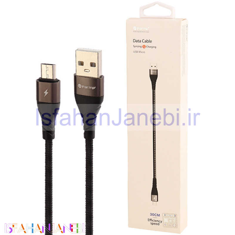 اصفهان جانبی-کابل کوتاه میکرو یو اس بی Parmp 30cm