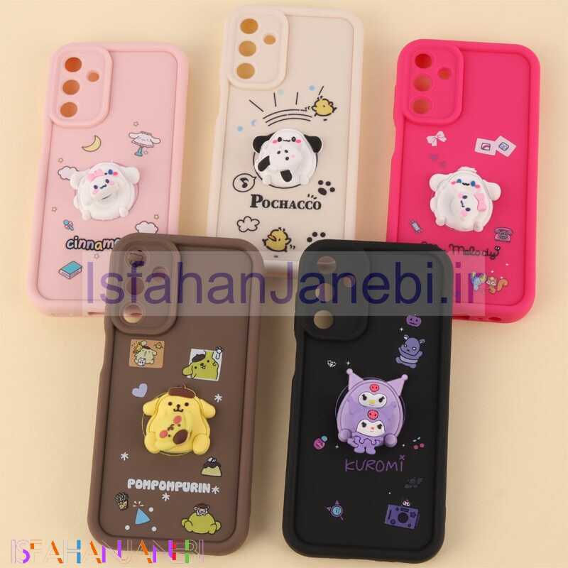 اصفهان جانبی-قاب سولید سامسونگ Galaxy A15 اسپینردار محافظ لنزدار