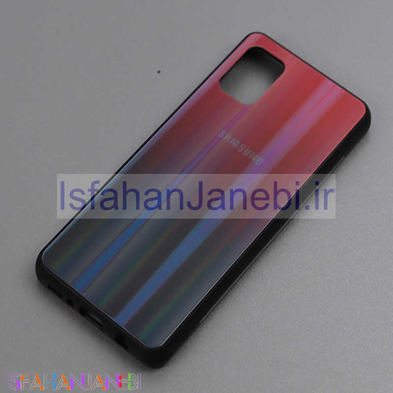اصفهان جانبی-قاب لیزری پشت گلسی Samsung A31 کد7 سری B