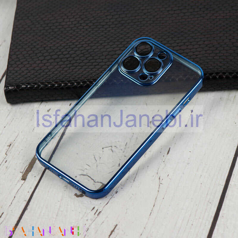اصفهان جانبی-قاب ژله ای محافظ لنز دار رنگی iPhone 13 Pro