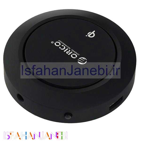 اصفهان جانبی-هاب اوریکو Orico HCP-5US USB3.0 4Port + شارژر بی سیم مشکی