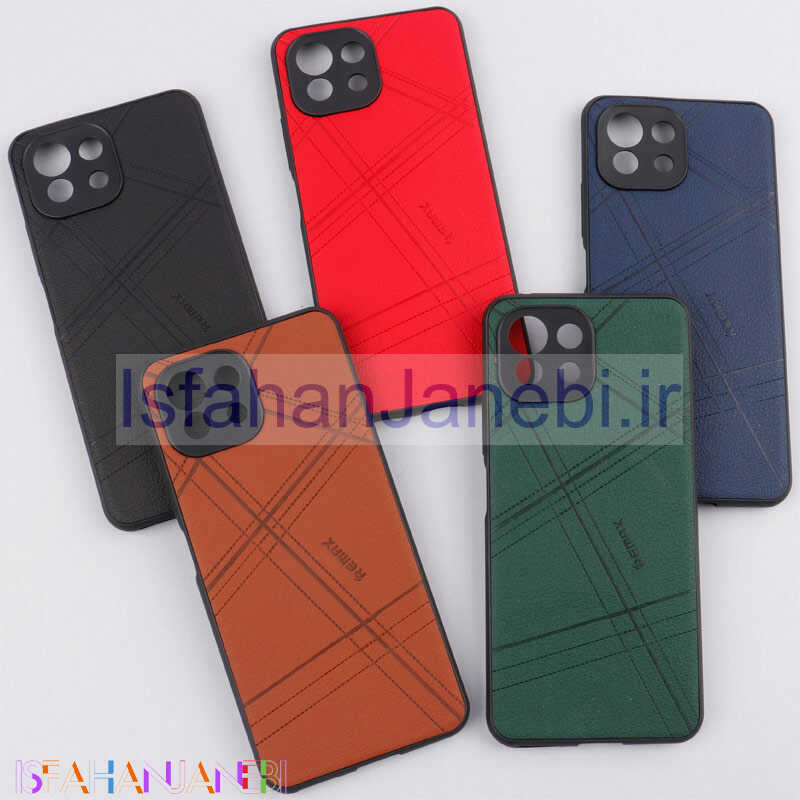 اصفهان جانبی-قاب چرمی Remax شیائومی Mi 11 Lite / 11 Lite NE محافظ لنزدار