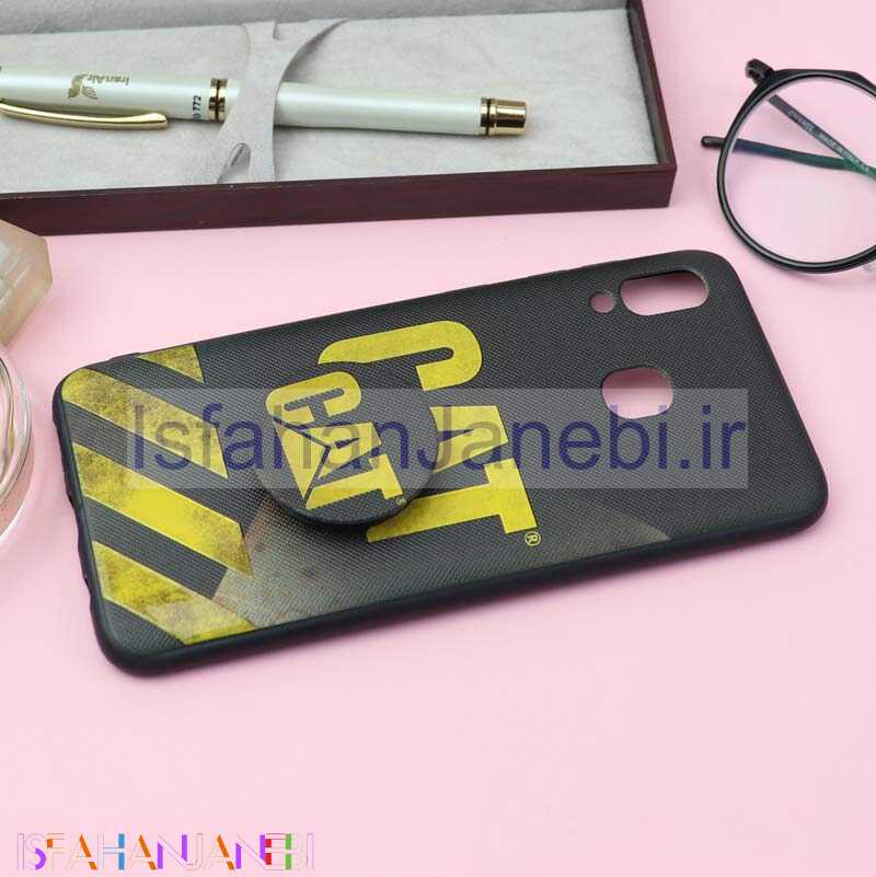 اصفهان جانبی-قاب فانتزی برجسته + پاپ سوکت کد13 سامسونگ A20 / A30