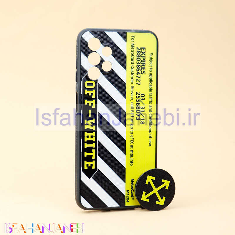 اصفهان جانبی-قاب فانتزی طرحدار TP پسرانه محافظ لنزدار + پاپ سوکت Samsung Galaxy A13 4G