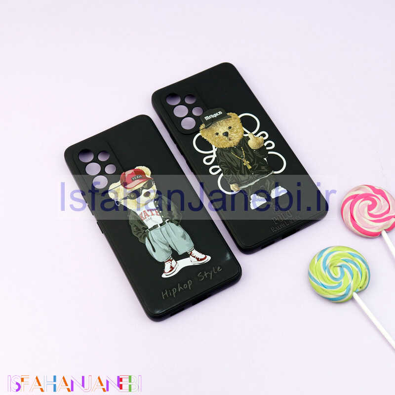 اصفهان جانبی-قاب سیلیکونی طرحدار مات محافظ لنزدار Samsung Galaxy A53 5G