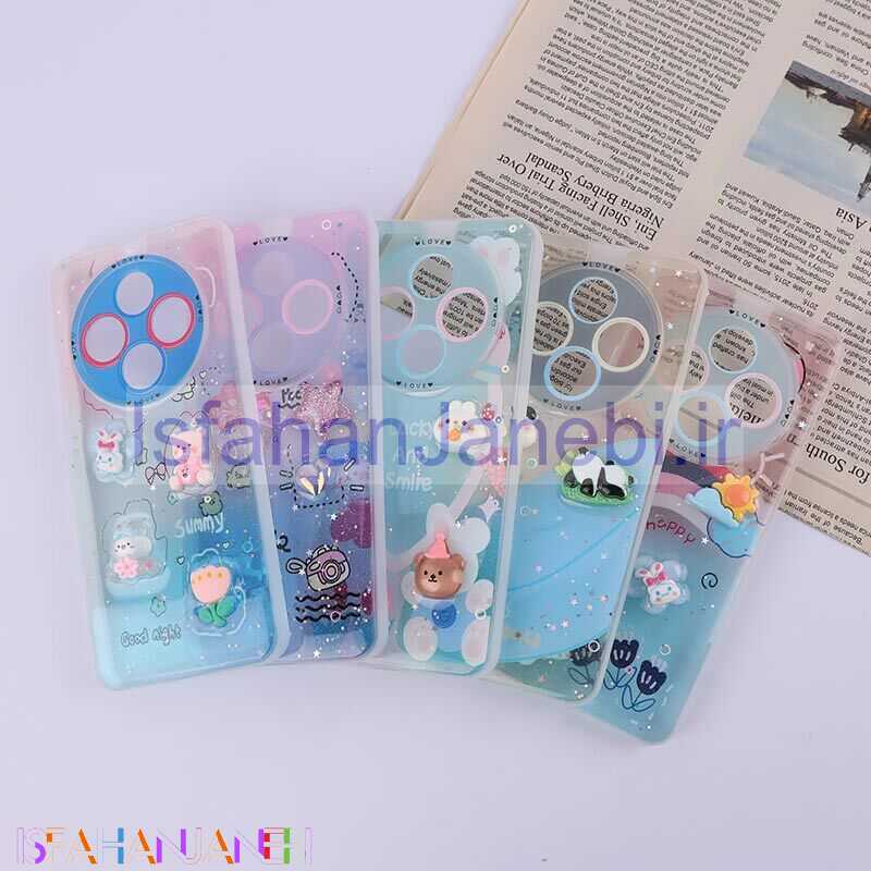 اصفهان جانبی-قاب اکلیلی شیائومی Redmi 14C / Poco C75 طرح Love محافظ لنزدار