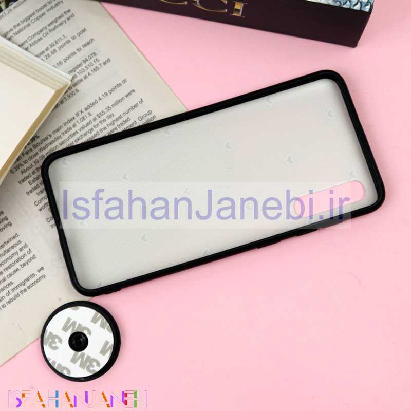 اصفهان جانبی-قاب فانتزی برجسته + پاپ سوکت طرح قلب سامسونگ A30s / A50s سری F