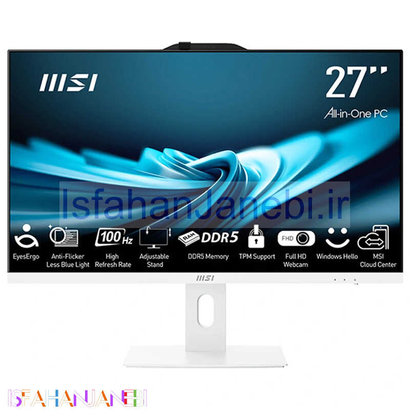 اصفهان جانبی-آل این وان ام اس آی 27 اینچی PRO AP272P 14M Core i7 16GB 512GB SSD