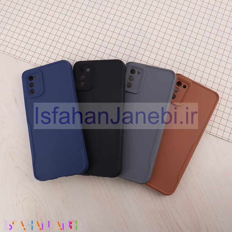 اصفهان جانبی-قاب ژله ای Defender سامسونگ Galaxy A02s / M02s / A03s محافظ لنزدار