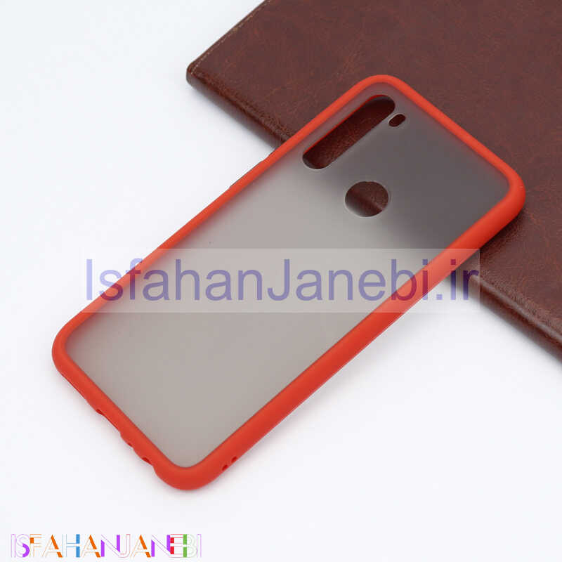 اصفهان جانبی-قاب PC مات Xiaomi Redmi Note 8 قرمز
