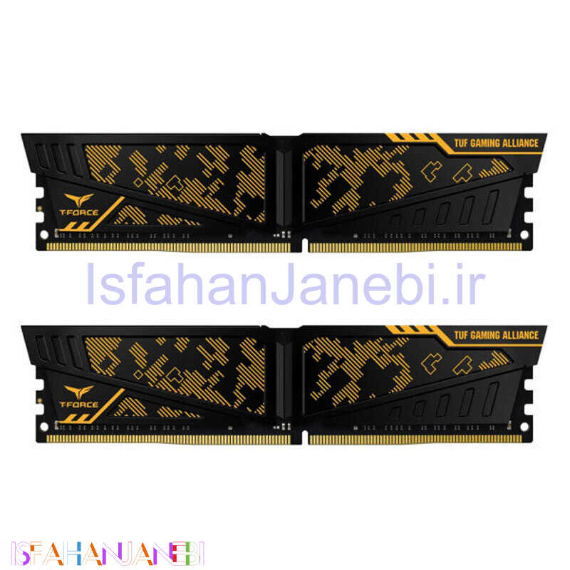 اصفهان جانبی-رم کامپیوتر TeamGroup VULCAN TUF DDR4 32GB 3200MHz CL16 Dual