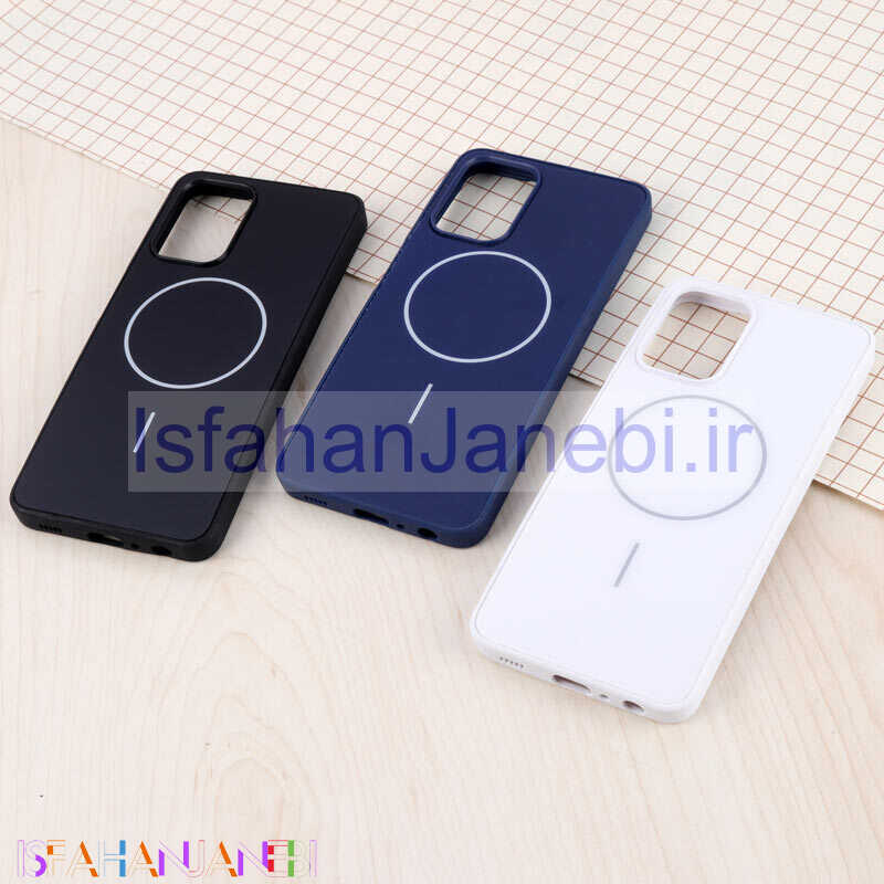 اصفهان جانبی-قاب PVD سامسونگ A22 4G / M22 / M32 4G طرح مگ سیف