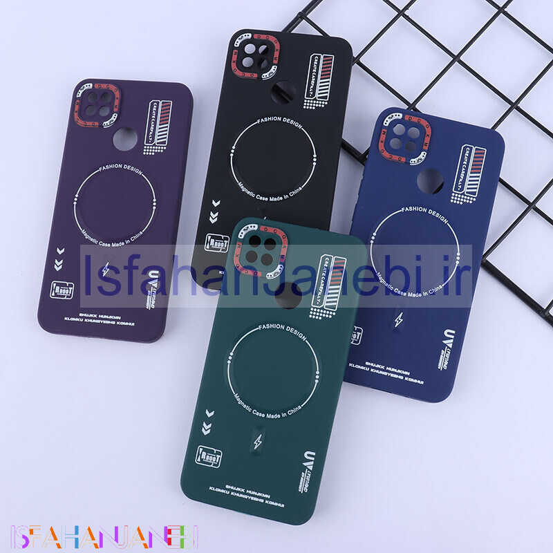 اصفهان جانبی-قاب ژله ای Dcokm شیائومی Redmi 9C طرح مگ سیف محافظ لنزدار