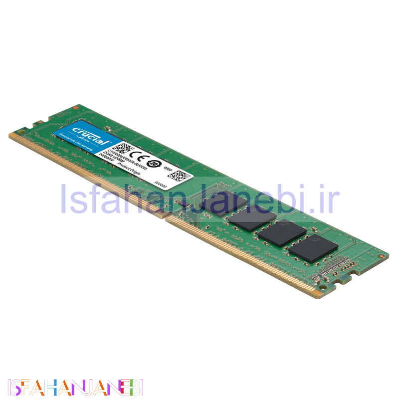 اصفهان جانبی-رم کامپیوتر Crucial U-DIMM DDR4 8GB 3200MHz CL22 Single